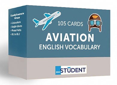 Книга 105 Карток. Aviation English Vocabulary