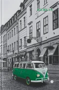 Ділова книга клітинка, серія «City note» зелений