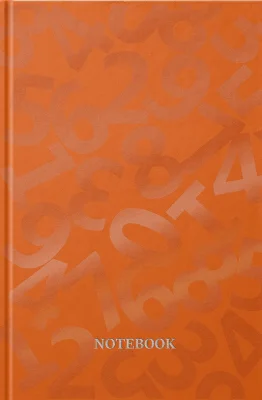 Ділова книга premium, серія "Pantone цифри" помаранчова