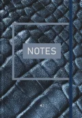 Щоденник річний недатований темно-синій notes