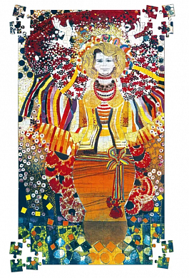 Книга Пазл дерев'яний. А ми ж тую червону калину, тай підіймемо. Портрет Алли Горської