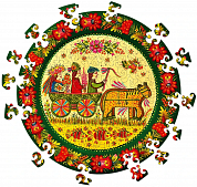 Книга Пазл дерев'яний. Петриківське весілля