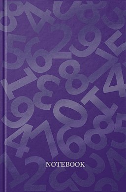 Книга Ділова книга premium, серія "Pantone цифри" фіолетова