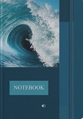 Книга Щоденник річний недатований хвиля