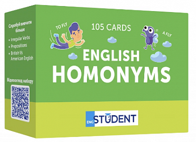 Книга Картки для вивчення. Homonyms 105 карток