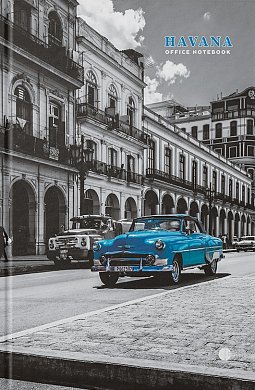 Книга Ділова книга клітинка, серія «City note» синій