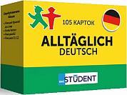Книга Картки для вивчення - Alltäglich Deutsch 105 карток