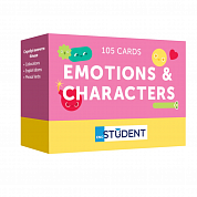 Книга Картки англійських слів English Student — Emotions & Characters 105 карток