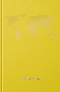 Книга Ділова книга серія "Pantone материки" жовта